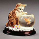 Collectibles,Music Box, Cat Clocks, Cat Sculptures,Cat Figurines