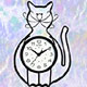Cat Clock Collectibles, Cat Clocks, Cat Music Boxes, Cat Jars, Cat Mugs
