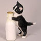 Collectibles,Music Box, Cat Clocks, Cat Sculptures,Cat Figurines