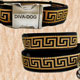 Dog Leashes Greek 
Key Collar