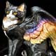 Winged 
Cat With Sunset Wings